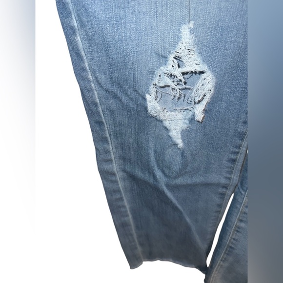 Mid Rise Boyfriend Jeans Levi's Signature women’s size 18 raw hem - Picture 9 of 13